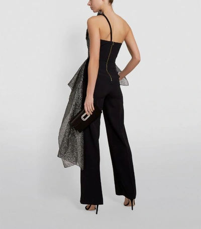 Shop Roland Mouret Asymmetric Sumter Jumpsuit