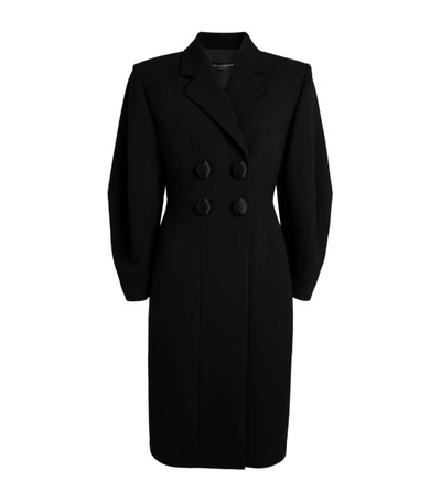 Shop Dolce & Gabbana Double-breasted Wool Coat