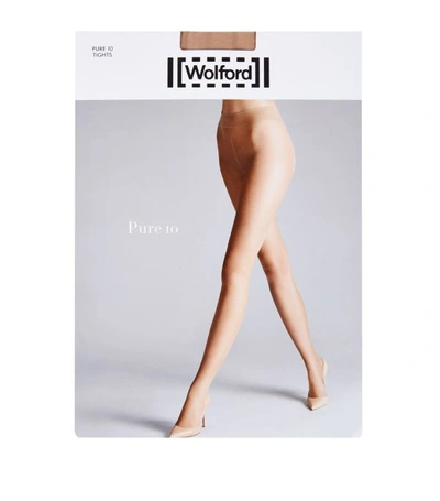 Shop Wolford Pure 10 Tights