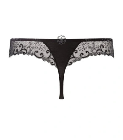 Shop Simone Perele Lace Embriodered Thong