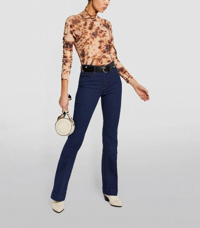 Shop L Agence The Affair High-rise Flared Jeans