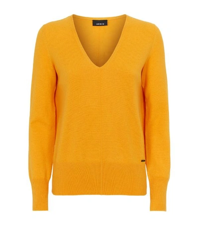 Shop Akris Cashmere V-neck Sweater