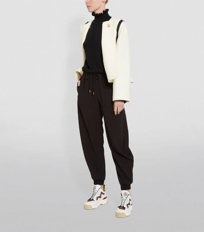 Shop Chloé Tailoring Drawstring Trousers