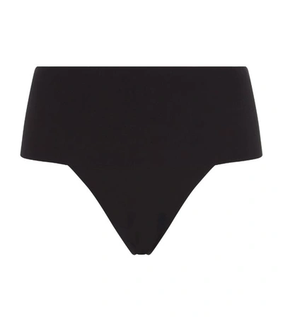 Shop Spanx Undie-tectable Thong In Black
