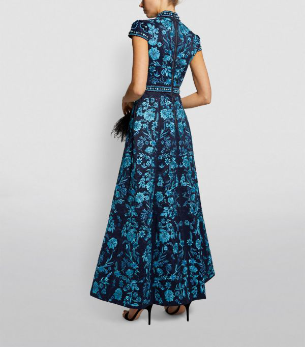 alice and olivia nidia gown