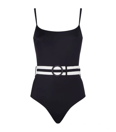 Shop Solid & Striped Nina Belted Swimsuit
