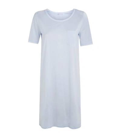 Shop Hanro Cotton Deluxe Short Sleeve Nightdress