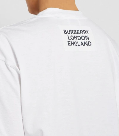 Shop Burberry Baby Deer T-shirt