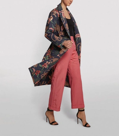 Shop Desmond & Dempsey Soleia Print Robe