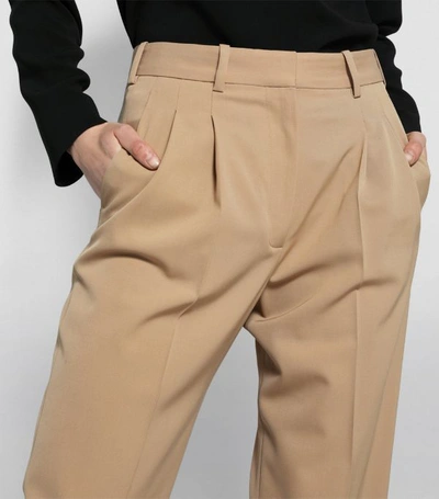 Shop Stella Mccartney Lizette Wide-leg Trousers