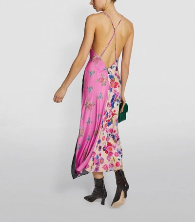 Shop Natasha Zinko Contrast Slip Dress