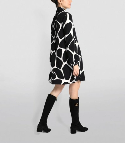 Shop Valentino Giraffe Reedition Print Dress