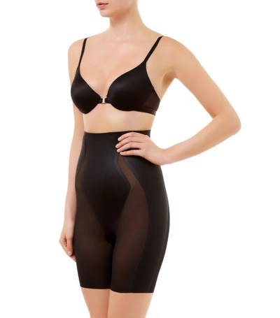 Shop Spanx Haute Contour Nouveau High-waisted Shorts