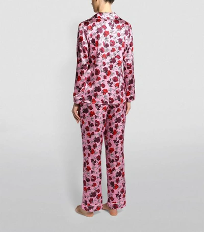 Shop Yolke Silk Dakota Pyjama Set