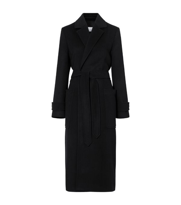 burberry sherringham cashmere wrap coat