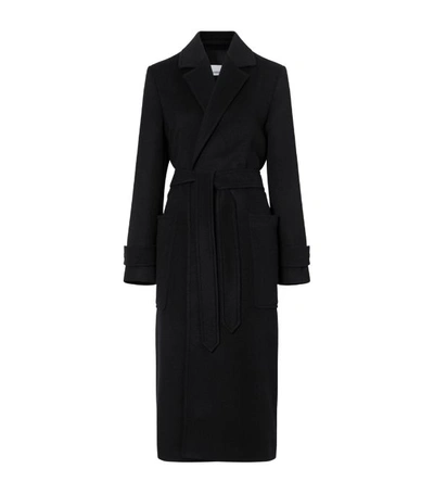 Shop Burberry Cashmere Wrap Coat