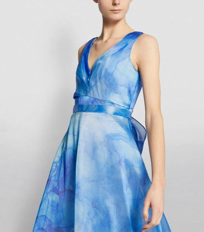 Shop Marchesa Notte Watercolour Organza Gown