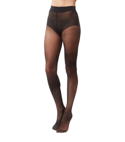 Shop Wolford Pure 10 Tights In Black