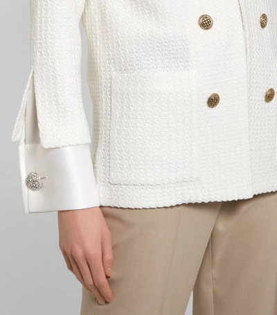 Shop St John Textured Knit Jacket