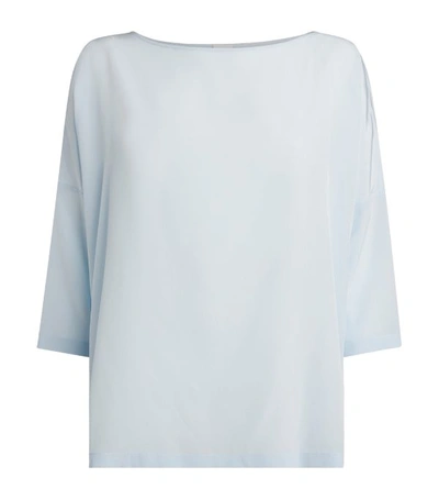 Shop M Missoni Silk Batwing Top