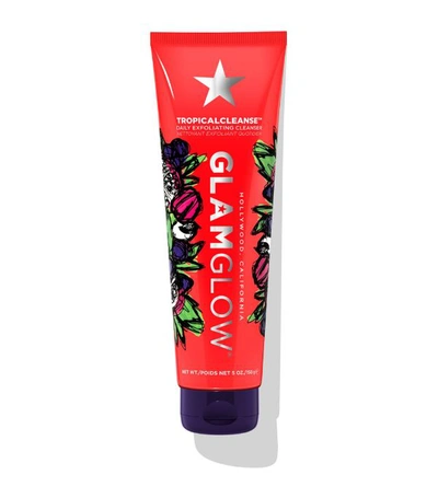 Shop Glamglow Tropicalcleanse Exfoliating Cleanser In White