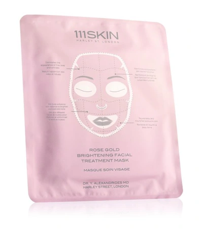 Shop 111skin Rose Gold Brightening Facial Masks (pack Of 10) In White