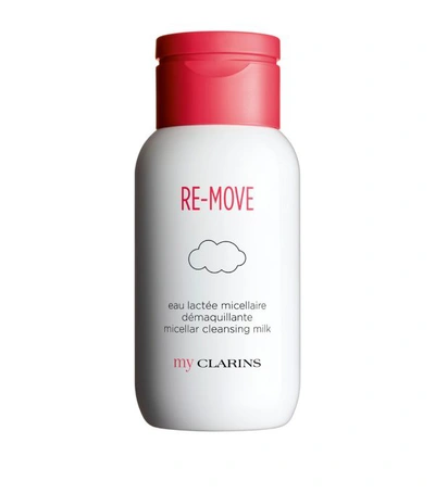 Shop Clarins Re-move Micellar Cleansing Milk (200ml) In White