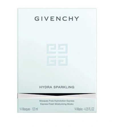 Shop Givenchy Hydra Sparkling Express Fresh Moisturising Masks In White