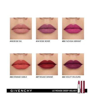 Shop Givenchy Le Rouge Deep Velvet Lipstick