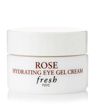 Shop Fresh Rose Hydrating Eye Gel Cream In White