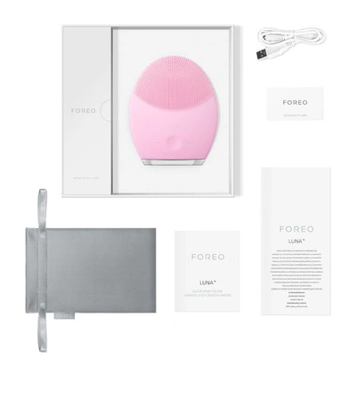 Shop Foreo Luna 2 Facial Cleansing Brush For Normal Skin In White