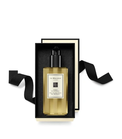Shop Jo Malone London Amber And Lavender Hand And Body Wash (250ml) In White