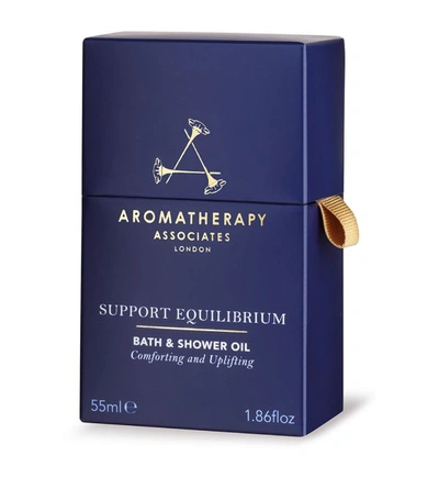 Shop Aromatherapy Associates Support Equilibrium Bath & Shower Oil (55ml) In White