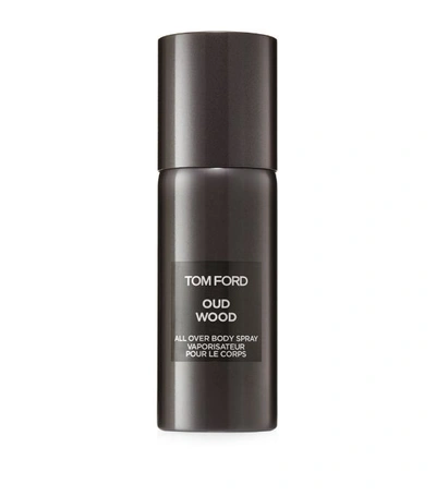 Shop Tom Ford Oud Wood All Over Body Spray In White