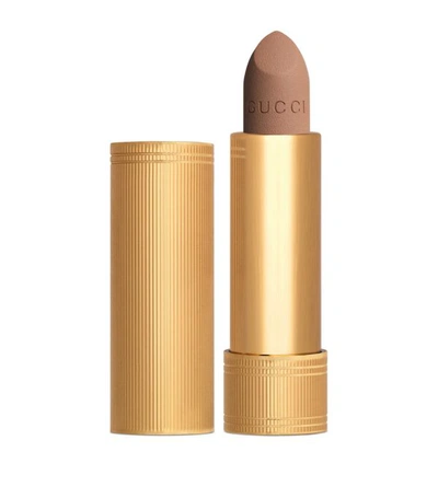 Shop Gucci Rouge À Lèvres Mat Lipstick In Nude