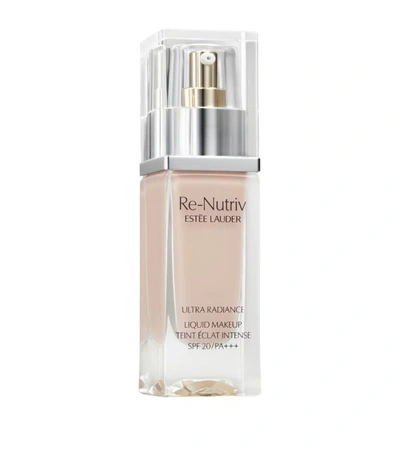 Shop Estée Lauder Re-nutriv Ultra Radiance Liquid Foundation Spf 20