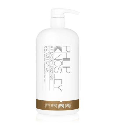 Shop Philip Kingsley Re-moisturizing Conditioner (1000ml) In White