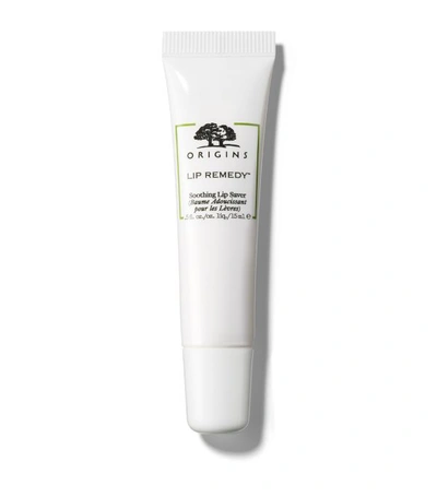 Shop Origins Lip Remedy Soothing Lip Saver In White