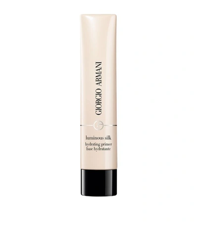 Shop Armani Collezioni Luminous Silk Hydrating Primer In White