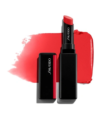 Shop Shiseido Shis Colorgel Lip Balm 105 Poppy 19 In Red