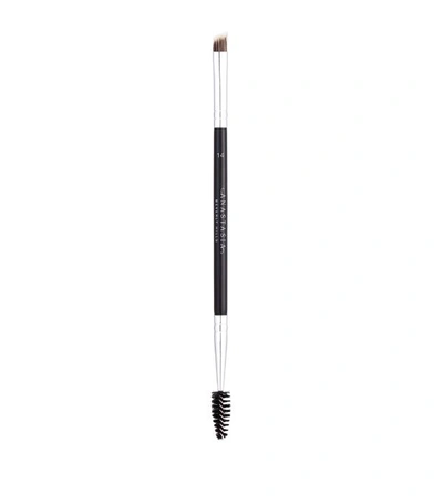 Shop Anastasia Beverly Hills Dual-ended Brush 14 In White