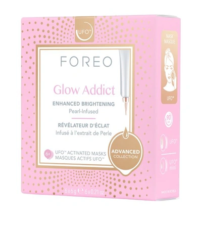 Shop Foreo Glow Addict Ufo-activated Enhanced Brightening Face Mask In White