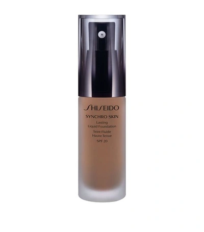 Shop Shiseido Synchro Skin Lasting Liquid Foundation Spf 20