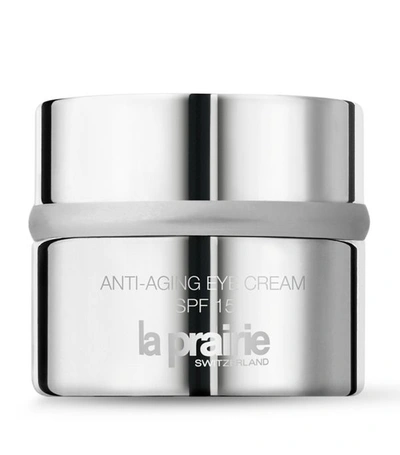Shop La Prairie Anti-aging Eye Cream Spf 15 In White