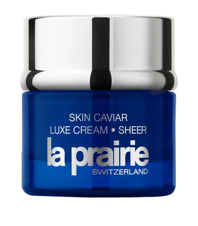 Shop La Prairie Skin Caviar Premier Sheer Luxe Cream (50ml) In White