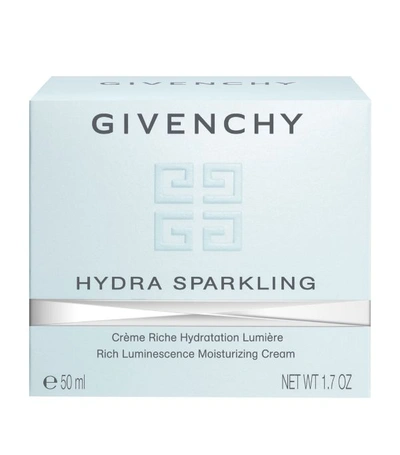 Shop Givenchy Hydra Sparkling Rich Luminescence Moisturising Cream In White