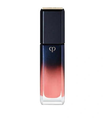 Shop Clé De Peau Beauté Radiant Liquid Rouge Shine Lipstick In White