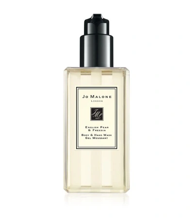 Shop Jo Malone London English Pear And Freesia Body And Hand Wash (250ml) In White