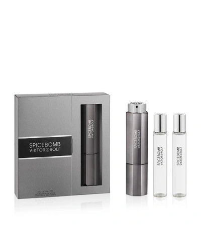 Shop Viktor & Rolf Spicebomb On-the-go Set In White