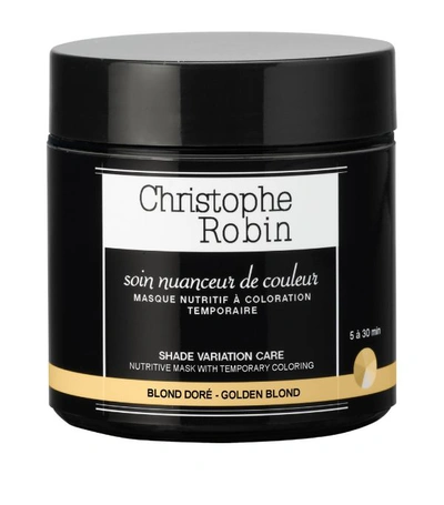 Shop Christophe Robin Shade Variation Care Golden Blonde (250ml) In White